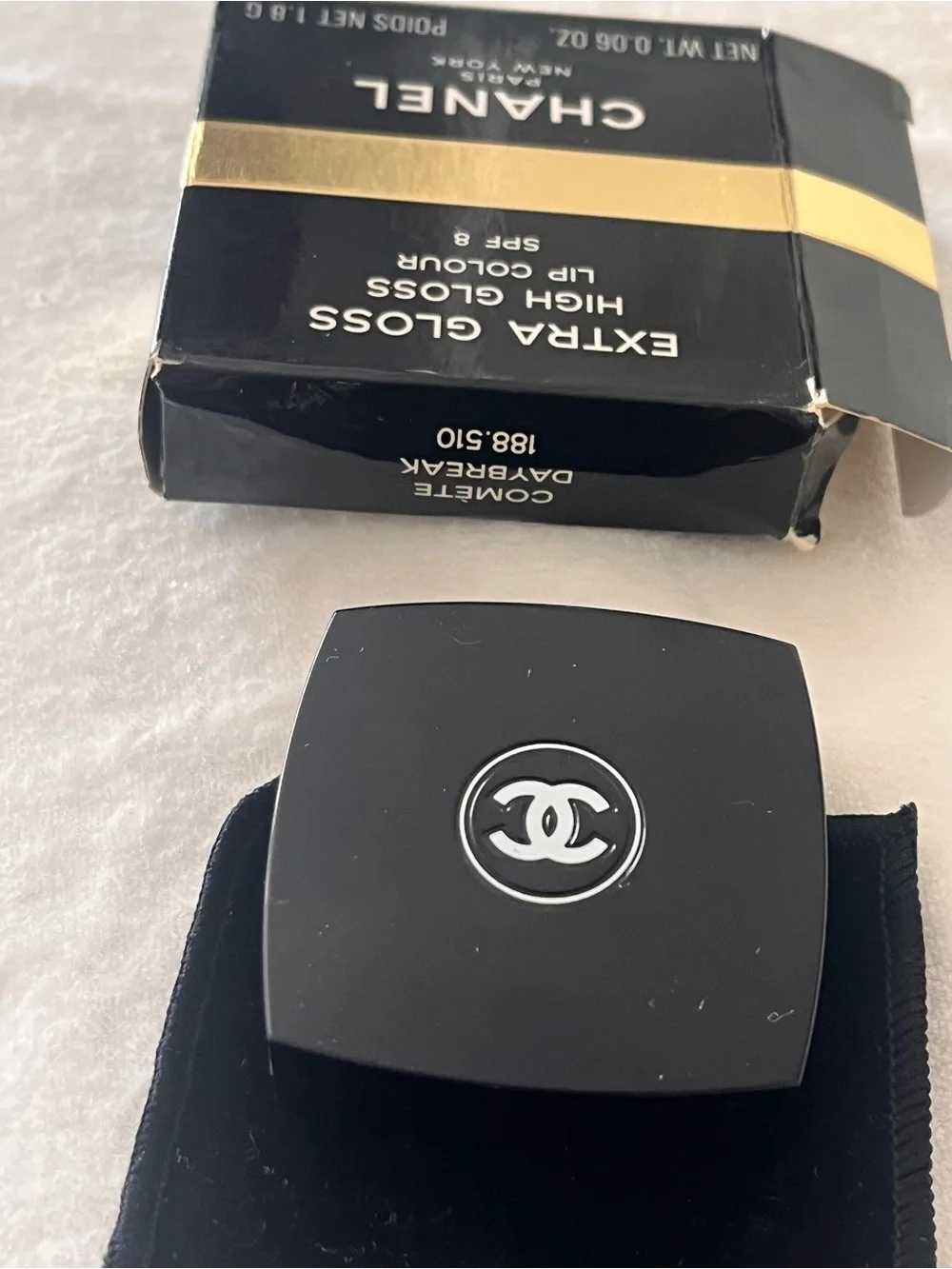 CHANEL Lip Gloss Balm in Peachy Orange